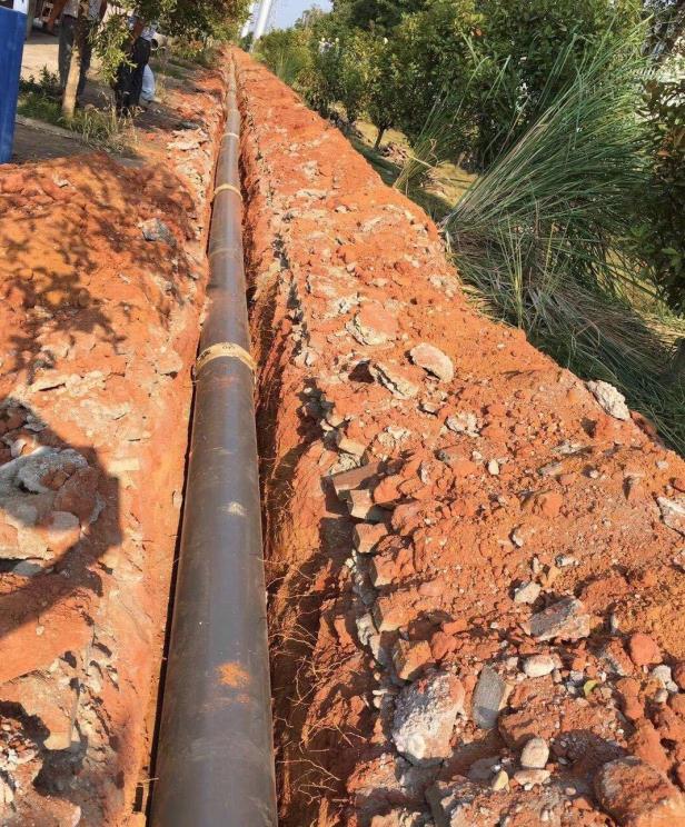 江西南亞牌pvc給水管施工實景-2