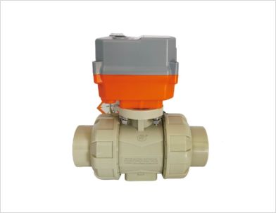 支架一（yī）體式電動、氣動雙由令球閥