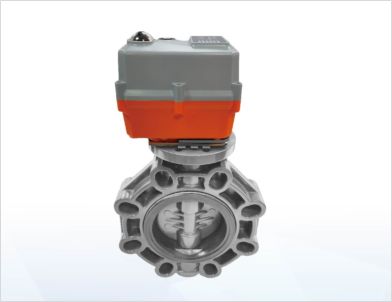 CPVC電動式蝶（dié）閥
