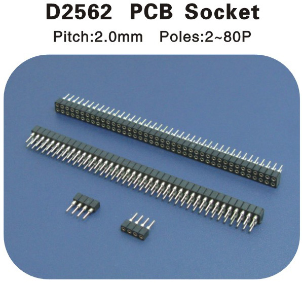 PCB Socket 2.0圓（yuán）孔排母 D2562
