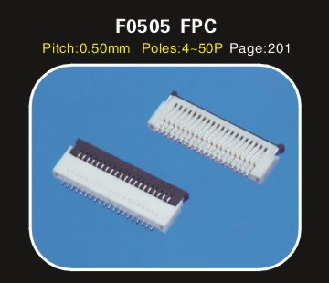 F0505 0.5規（guī）格貼（tiē）片連接器